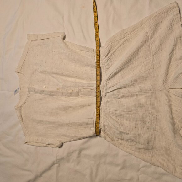 Lou & Grey Cream Casual Romper with Raglan Sleeves - Picture 2 of 4